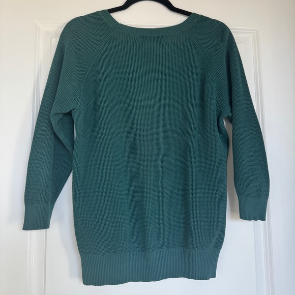 MADEWELL Women’s Bridgeview Waffle Knit Pullover Sweater Size Large, 100% Cotton - Picture 6 of 12